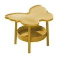 thumbnail image 1 of YYUZH 2 Tier Butterfly Shape Small Side Table,Small Side Tables Bedroom, Sofa C End Table,Bedside Table for Living Room Kitchen Garden Bedroom,SmallAccent Table, 1 of 6