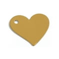 thumbnail image 1 of YYUZH 50pcs Golden Heart Shaped Holiday Cards Gift Tags and Label Stickers for Easter Celebration Birthday Wedding and Party Packaging Decor, with String Hole for Easy Hanging and Decoration, 1 of 7