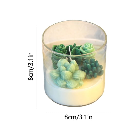 YYUZH Candle Natural Home Fragrance Wax with English Pear Scent, Handmade Decorative Candle for Room Atmosphere, Long Lasting Burn Time