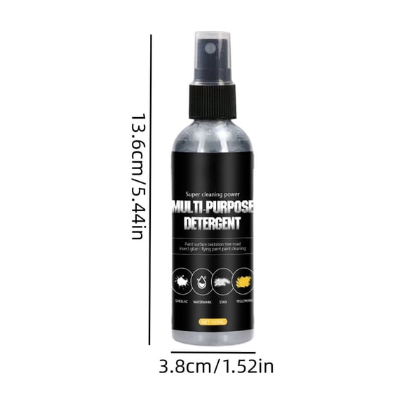 YYUZH Car Insect Remover Spray 100ml Multi Purpose Cleaner for Paint Glass Wheels Auto Detailing Home Surface
