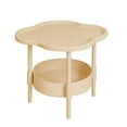 thumbnail image 1 of YYUZH Compact Bedside Table, Small Side Table for Apartment Living Room and Bedroom, Easy to Assemble Mini Table with Modern Design, Space-Saving Furniture, Coffee Green Colors, 1 of 9