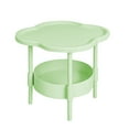 thumbnail image 1 of YYUZH Compact Bedside Table, Small Side Table for Apartment Living Room and Bedroom, Easy to Assemble Mini Table with Modern Design, Space-Saving Furniture, Coffee Green Colors, 1 of 9