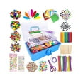 thumbnail image 1 of YYUZH DIY Craft Tote Box Set Portable Storage Organizer with Handle for Creative and Gift Giving Art Supplies Organizer, 1 of 7
