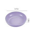 thumbnail image 1 of YYUZH Dinner Plates Set of 5, 5.7in Unbreakable Plates, Durable Stackable Dishwasher & Microwave Safe, for Kitchen, Camping, Family Use, 1 of 8