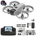 thumbnail image 1 of YYUZH Drone with 2.4-Inch Screen Remote Control, Brushless Motor, Altitude Hold & Obstacle Avoidance, Includes Storage Card and Reader for HD Aerial Photography, 1 of 9