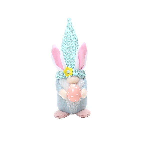 YYUZH Easter Light-Up Gnome Doll Decoration - Home Ornament with LED Lights for Easter Festivities, Tabletop Decor, Gift Idea
