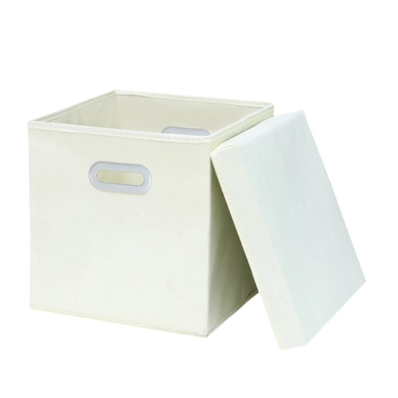 YYUZH Foldable Fabric Storage Box with Lid Drawer Organizer for Closet Home and Car Storage Multi-Purpose