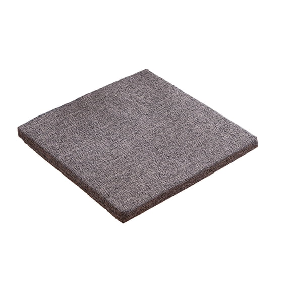 YYUZH Linen Dining Chair Cushion with Removable Washable Cover and Anti-Slip Strap Design, Thickened Seat Pad for Home Office and Dining Chairs
