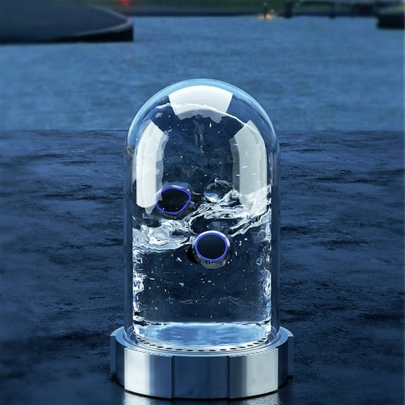 YYUZH M7 Wireless Bluetooth Headphones with Flashlight and Power Bank, Sport Earbuds with Digital Display