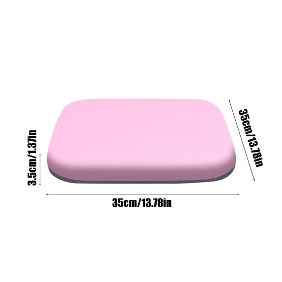 YYUZH Memory Foam Chair Cushion with Slow Rebound, Non-Slip Breathable Cover for Office Car Home Seat Pad Comfort Support Pad