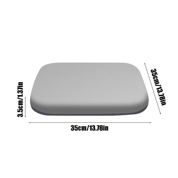 YYUZH Memory Foam Chair Cushion with Slow Rebound, Non-Slip Breathable Cover for Office Car Home Seat Pad Comfort Support Pad