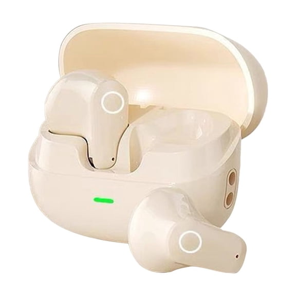 YYUZH Mini Wireless Bluetooth Earbuds Noise Cancelling Semi-In-Ear with 80 Hours Total Playtime, Bluetooth 5.4 Fast Connectivity for Sports and Daily Use