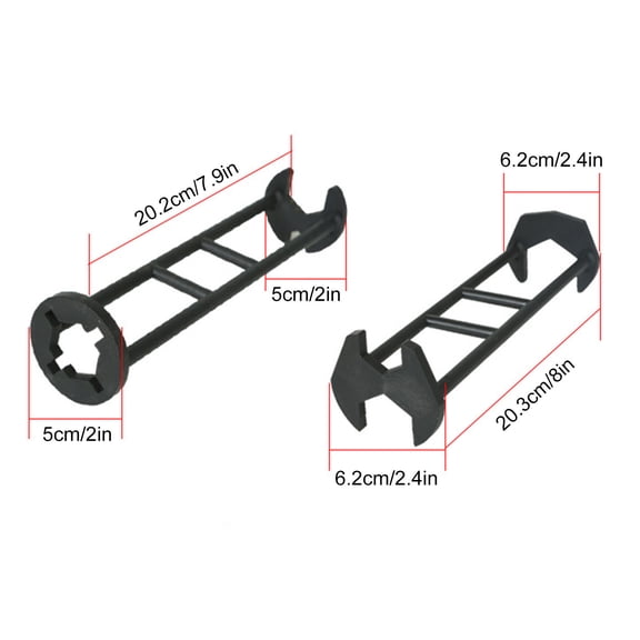 YYUZH Multifunctional Faucet Installation Wrench Tool, Adjustable Socket Tightener for Sink Water Pipe and Angle Valves, Easy Maintenance Disassembly for DIY Home Repair Projects