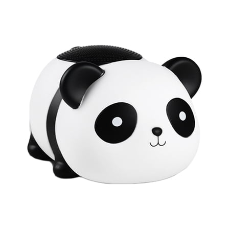 YYUZH Panda Shaped Wireless Bluetooth Speaker with Portable Design for Desktop Decor and Personal Music Listening Clear Sound