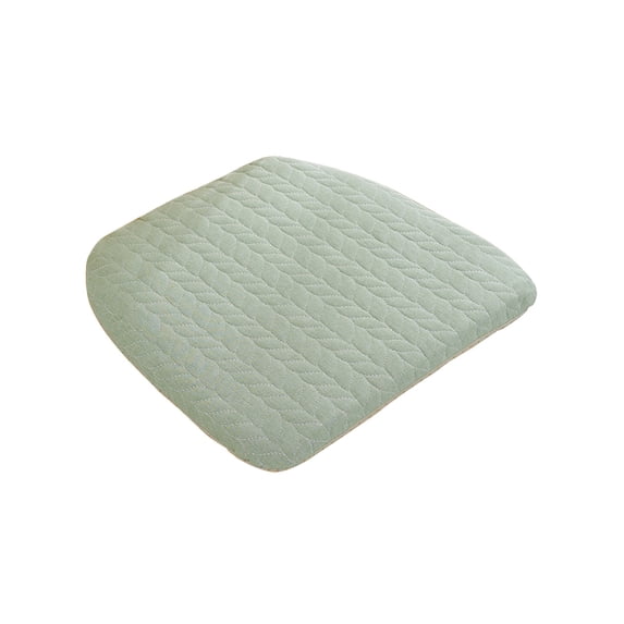 YYUZH Polyester Seat Cushion Oval Shape Non-Slip All-Season Use for Office Chair Home Kitchen Wheelchair Comfort Soft Chair Pad