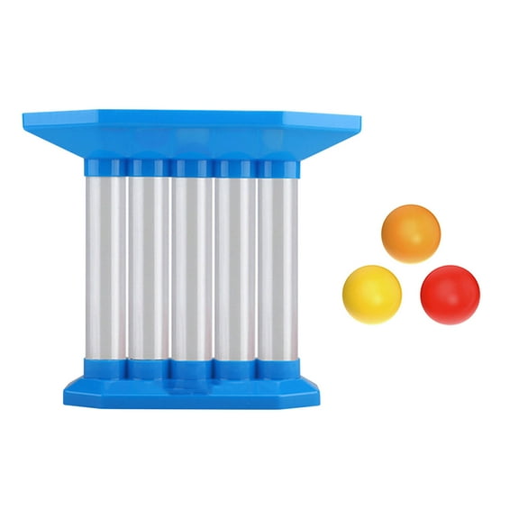 YYUZH Portable 4-in-1 Bouncing Ball Game Connect Four Board Game for Family Travel Indoor Outdoor Fun