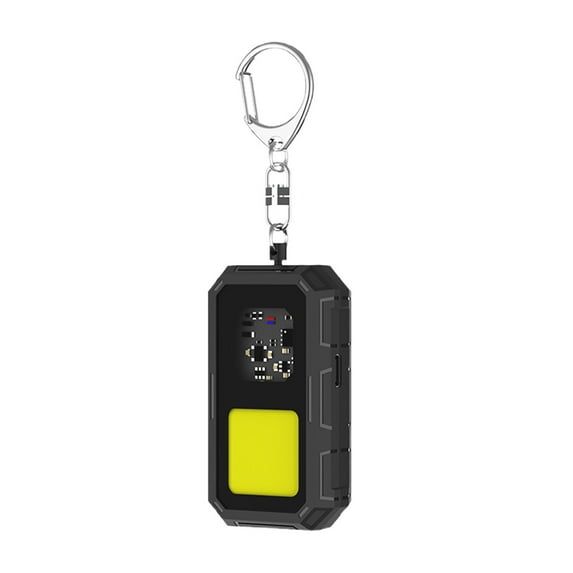 YYUZH Portable Clip-On USB Mosquito Repellent with LED Light, Long Battery Life, Multi-Functional Design for Outdoor, Camping, Hiking, and Picnics