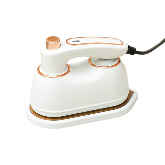 YYUZH Portable Handheld Steam Iron, Compact Foldable for Travel Wet and Dry Function Fabric Care, Household Ironing Tool with Easy Storage