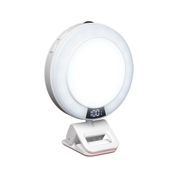 YYUZH Portable LED Ring Light with Adjustable Color Temperature and RGB Effects for Selfie Video Recording and Live Streaming