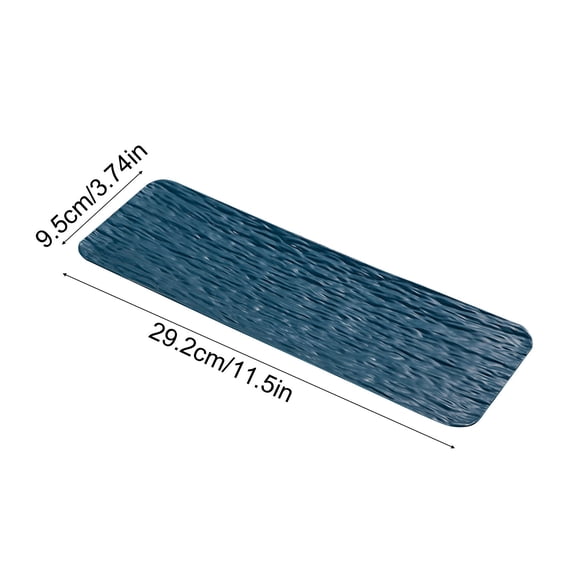 YYUZH Rectangular Sushi Serving Tray, Multi-Purpose Party Platter for Appetizers, Cheese, Snacks, and Entertaining, Dishwasher Safe