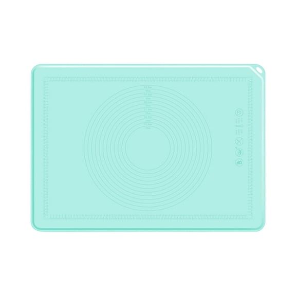 YYUZH Silicone Baking Mat with Measurements Dough Rolling Pad Non-Stick Food Grade for Cookies Pizza Bread Making Kitchen