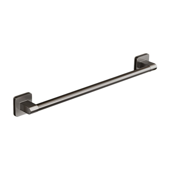 YYUZH Single Bar Towel Rack for Bathroom, Space Aluminum Adhesive Mount Towel Holder with Modern Design, Rust and Easy Installation Bath Accessory for Home Decor