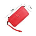 thumbnail image 1 of YYUZH Slim Bifold Wallet for Ladies with Multiple Card Slots and Coin Purse - Zipper Closure Compact Credit Card Holder Organizer and Cash Pocket, 1 of 6