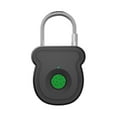 thumbnail image 1 of YYUZH Smart Fingerprint Padlock for Outdoor Luggage Doors Cabinets - Fingerprint Security Lock with Multiple User Support Easy Installation Stainless Steel Durable Padlock, 1 of 9