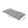 thumbnail image 1 of YYUZH Soft and Thick Swing Bench Seat Cushion, Indoor Outdoor Replacement Pad for Patio Furniture, Garden Lounger Chair, Easy to Clean, 1 of 6