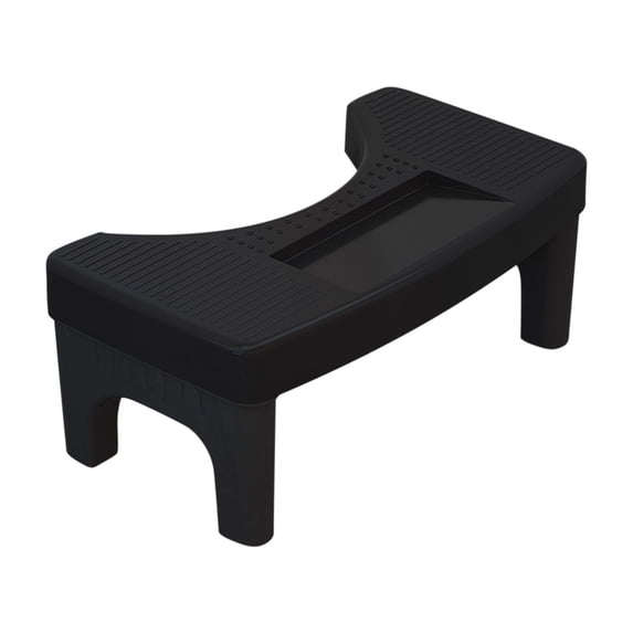 YYUZH Toilet Foot Stool with Ergonomic Design, 6.7 Inch Height for Improved Bathroom Posture, Durable Construction, Non-Slip Base, Supports Up to 150kg, Easy to Clean