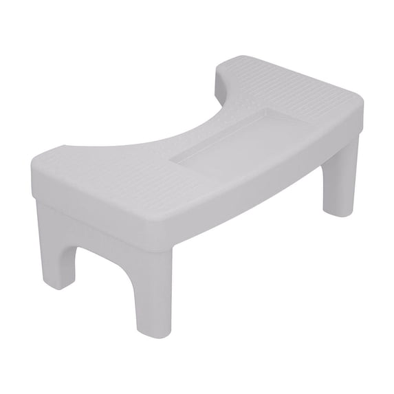 YYUZH Toilet Foot Stool with Ergonomic Design, 6.7 Inch Height for Improved Bathroom Posture, Durable Construction, Non-Slip Base, Supports Up to 150kg, Easy to Clean
