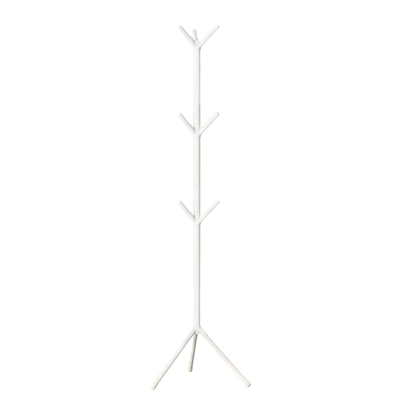 YYUZH Triangular Floor Standing Coat Rack, Metal Clothing Rack with Space Saving Design, Easy to Assemble for Entryway, Bedroom, and Living Room