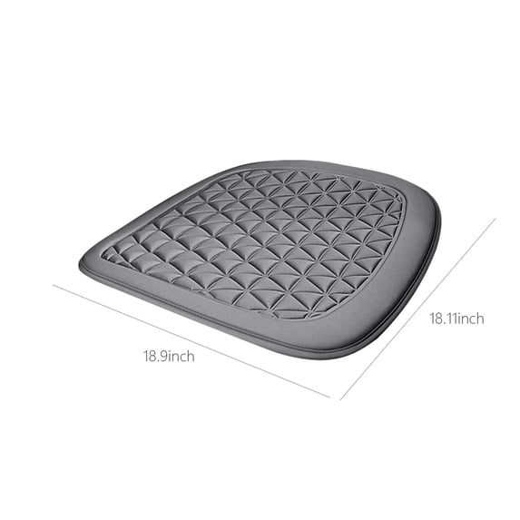 YYUZH Universal Gel Car Seat Cushion, Cooling Summer Car Seat Pad with Airflow Design for Enhanced Comfort, Year-Round Use, 18.9x18.11in