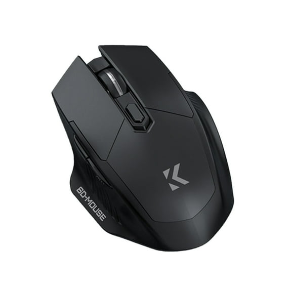 YYUZH Wireless and Bluetooth Dual Mode Mouse with 1600 DPI, Type-C Fast Charging, Silent Click for Office and Gaming Use
