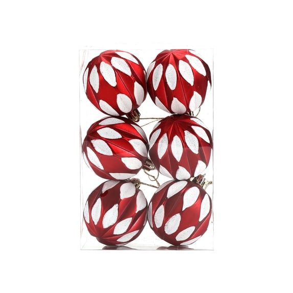 YYV Christmas Tree Decorations Ornament Set Shatterproof Hanging Baubles Balls for Holiday Party Xmas Tree Home Indoor Outdoor and Tabletop Festive Decor