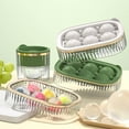 thumbnail image 1 of YYV Gifts Large Round Food Grade Silicone Ice Ball Mold Quick Freeze Easy Release Sphere Ice Maker Tray For Whiskey Bourbon Cocktail Cold Beverage Homemade Drink Prep, 1 of 9