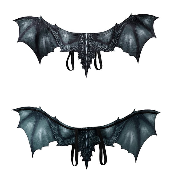 YYV Halloween Dinosaur Costume Wing Accessories for Role Play Party Dress Up Kids Costume Decoration with Adjustable Straps and Realistic Design