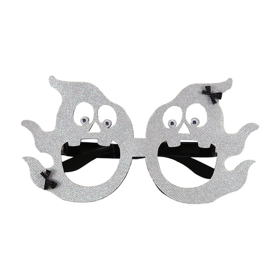 YYV Halloween Ghost Owl Eyes Glasses Decorative Ornament Gift for Halloween Party Photo Prop Accessory