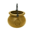 thumbnail image 1 of YYV Halloween Witch Cauldron Candy Bowl Holder with Handle Plastic Pot for Trick or Treat Party Supplies and Holiday Decoration, 1 of 5