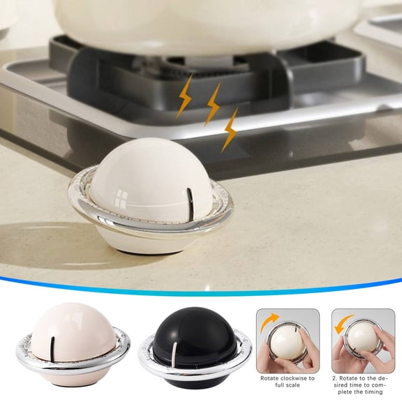 YYV Magnetic Visual Mechanical Kitchen Cooking Timer Countdown Alarm Reminder Portable Magnet Back Time Management Clock For Baking Boiling Meal Prep Household