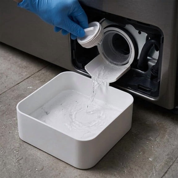YYV Washing Machine Drip Pan Portable Water Catch Tray for Washer Leak Proof Drainage Collection Basin Front Load Washer Drip Tray Laundry Room Floor Protector