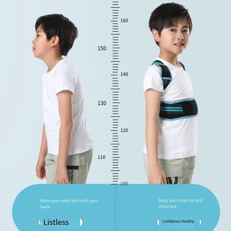 YYXXL Kids Adjustable Posture Corrector Belt - Anti-Hunchback Back ...