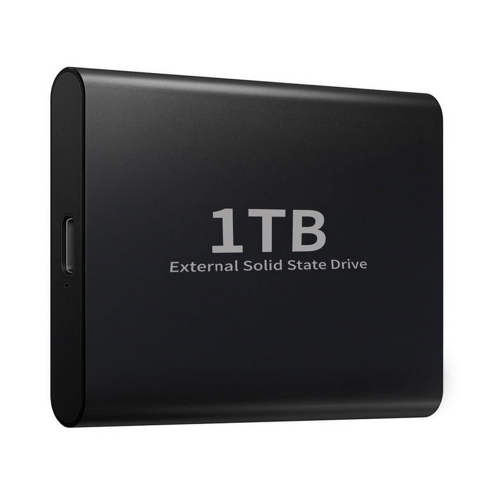 YYXY 982 Large Capacity BLACK External SSD USB 3.0Hard Drive Typec-Computer/Laptop