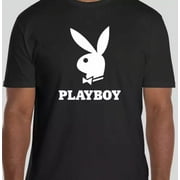 YYY-TEES YYYTees - Playboy Magazine Bunny T-Shirt Logo Short Sleeve Shirt