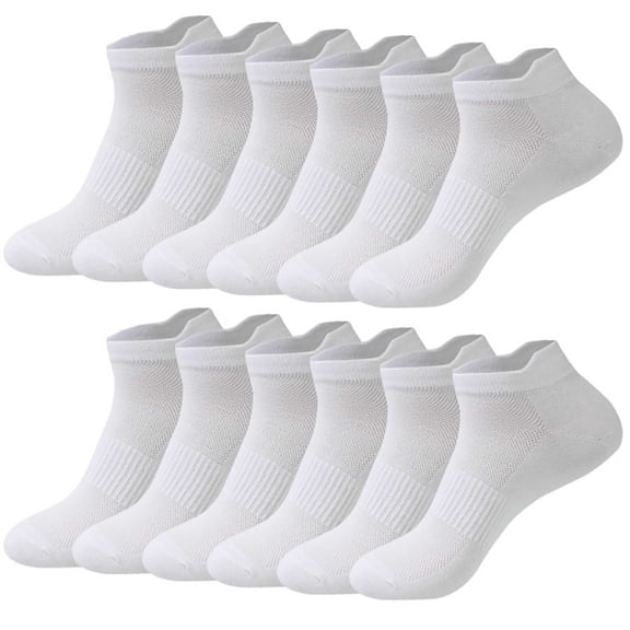 YYYTop 6 Pairs No Show Socks for Women Low Cut Comfort Cotton Thin Ankle Socks for Men Mesh Breathable Running Athletic Socks Multi-Pack