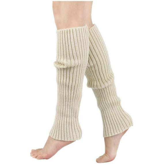 YYYTop Ankle Socks, Sherpa Socks Women's Fashion Thermal Socks Adults Teens 80S Ribbed Knit Long Socks Cozy Winter Cabin Beige Holiday Travel