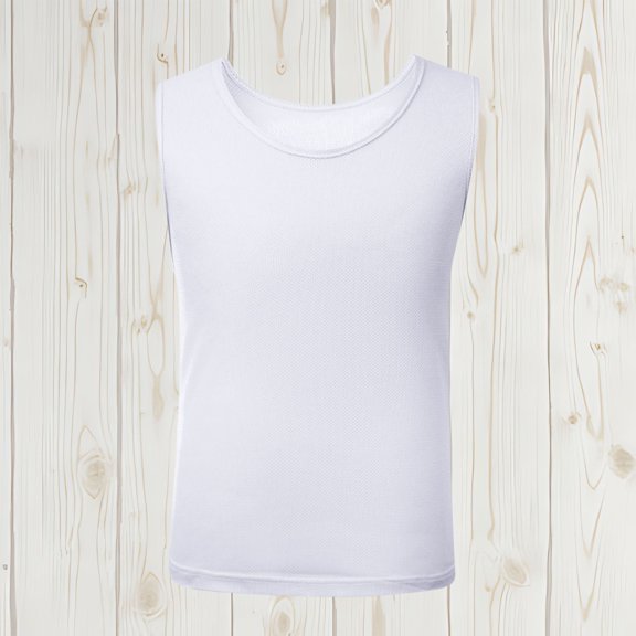 YYYTop Boys Girls Teen Breathable Mesh Athletic Tank Tops Sleeveless Workout T-Shirts Solid Color Underwear Casual Tankinis Soft Tank Tshirt Summer Sleeper Undershirts 2-16T