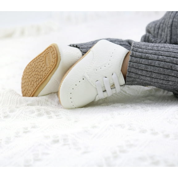 YYYTop Child Shoes Boys, Infant Baby Boys Sneakers Soft Non-Slip Soft Sole Walker Outdoor Crib Shoes Cute Baby Shoes Unisex Girls Shoes Size 3 White Holiday Clothing