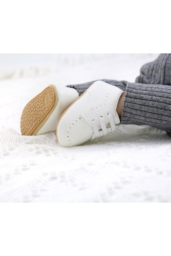 Child Shoes Boys, Infant Baby Boys Sneakers Soft Non-Slip Soft Sole Walker Outdoor Crib Shoes Cute Baby Shoes Unisex Girls Shoes Size 3 White Holiday Clothing
