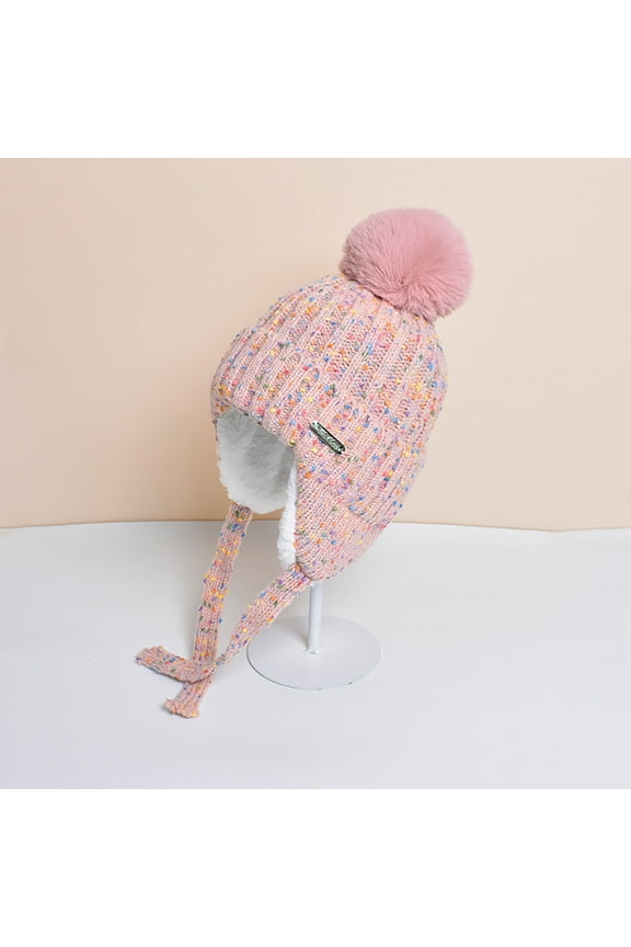 Knit Beanie, Stocking Cap for Women Women Winter Fashion Colorful Cold Warm Ear Protection Cap Winter Hat Men Gifts Under $25